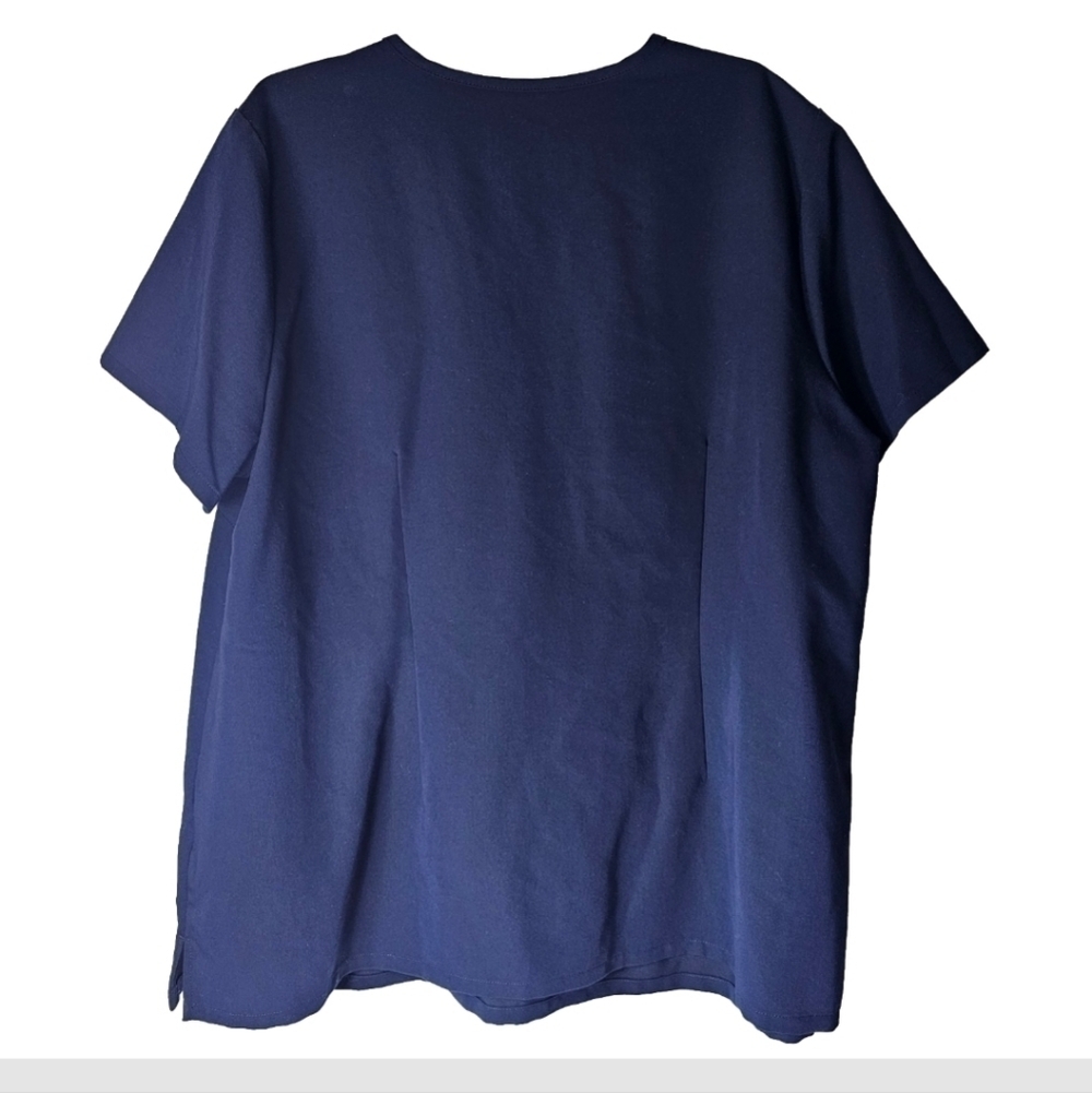 FIGS Blue Technical Collection One-Pocket Medical Scrub Top, Women’s 3XL - Picture 2 of 9